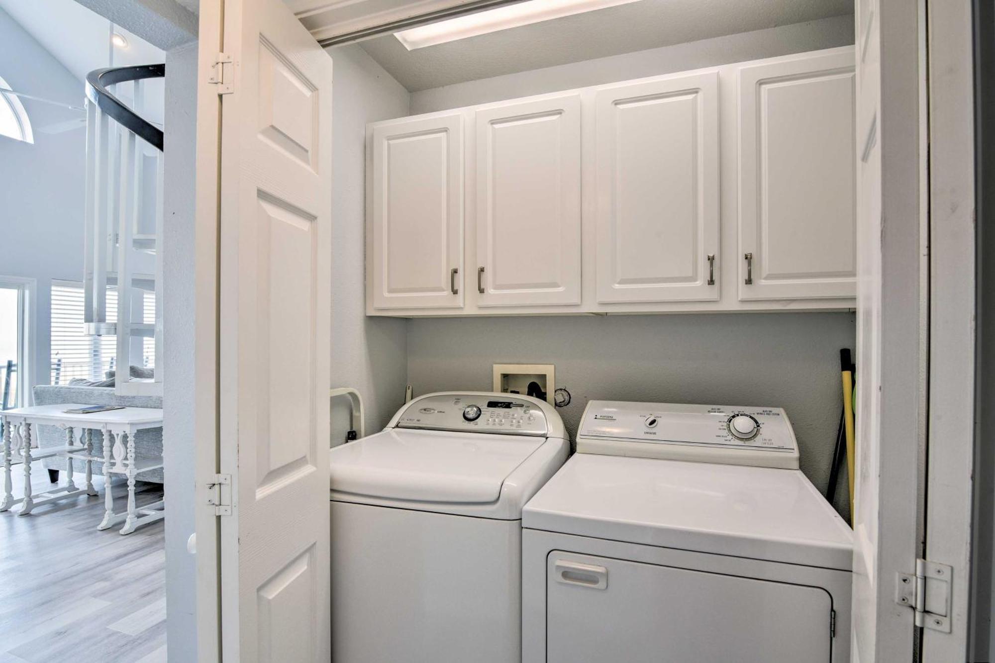 Oceanfront Galveston Home - Walk To Beach! Exterior foto